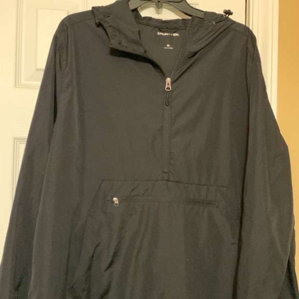 Sport-Tek Black Windbreaker Jacket